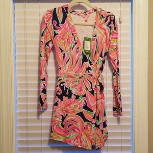 Lilly Pulitzer Tiki Wrap Romper sz S
